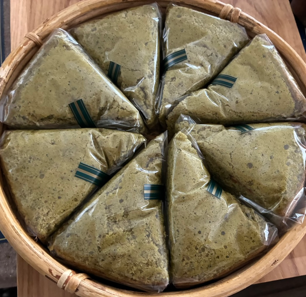 抹茶のハニーカステラ